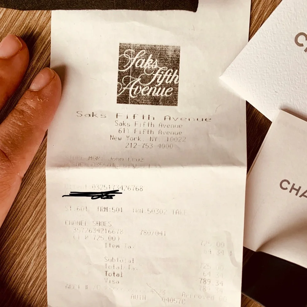 CHANEL Lambskin CC Espadrilles 37 Beige/Black - Picture 6 of 7